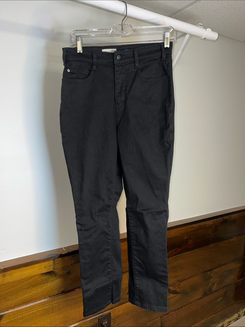 Pilcro Straight Leg Black Jeans- 29
